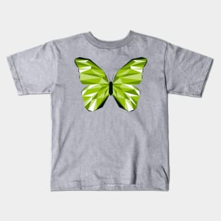 Polygon Butterfly Kids T-Shirt